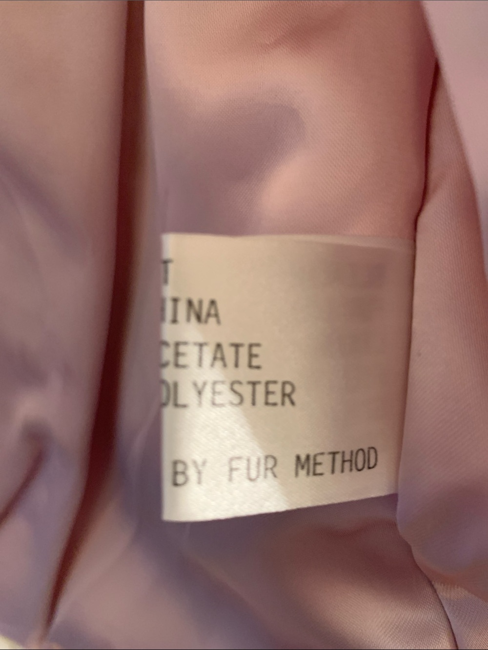 Wilson’s - Cream, Rabbit Fur Jacket - Picture 5 of 10